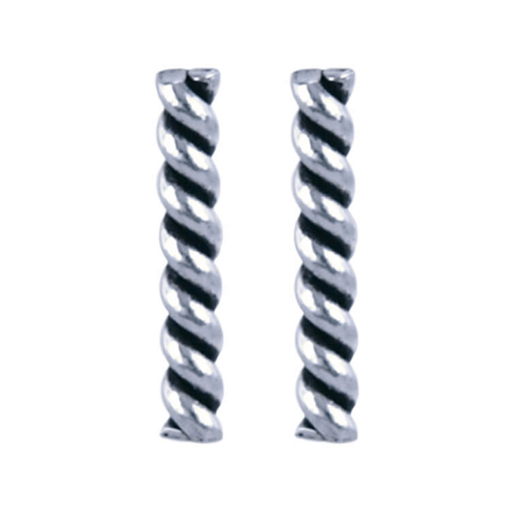 925 zilver l Twister 1.7 x 10mm